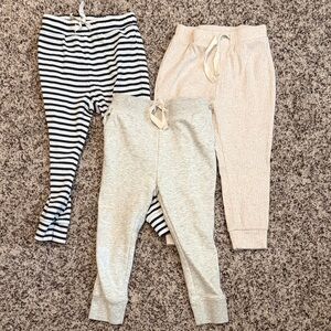 Crewcuts Kids Sweatpants & Joggers Set - Black, Gray, Beige